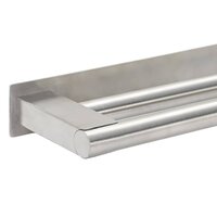 Handdoekenrek Zilver 40 x 9 x 4 cm Roestvrij staal 8