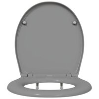 Toiletzitting Grijs 47 x 37 x 4 cm Duroplast 6