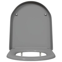Toiletzitting Grijs 49 x 36 x 4 cm Duroplast 5