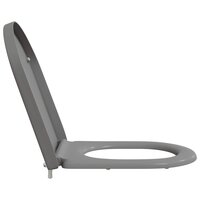 Toiletzitting Grijs 49 x 36 x 4 cm Duroplast 6