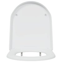 Toiletzitting Wit 49 x 36 x 4 cm Duroplast 5