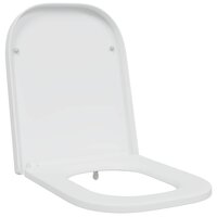 Toiletzitting Wit 47,5 x 35 x 3,6 cm Duroplast 2