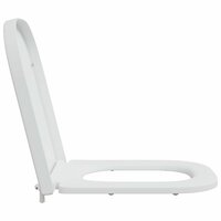 Toiletzitting Wit 47,5 x 35 x 3,6 cm Duroplast 6