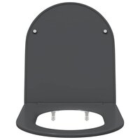 Toiletzitting Antraciet 47 x 36 x 3,4 cm Duroplast 6