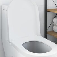 Toiletzitting Verstelbaar Wit 48 x 36,5 x 4,5 cm Polypropyleen 4
