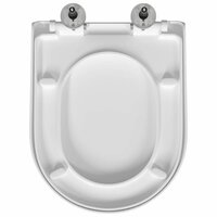 Toiletzitting Verstelbaar Wit 48 x 36,5 x 4,5 cm Polypropyleen 9