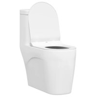 Toiletzitting Verstelbaar Wit 50 x 36,5 x 5 cm Polypropyleen 3