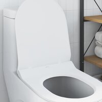 Toiletzitting Verstelbaar Wit 50 x 36,5 x 5 cm Polypropyleen 4