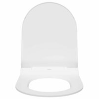 Toiletzitting Verstelbaar Wit 50 x 36,5 x 5 cm Polypropyleen 5