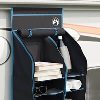 Hangende Tentorganizer 10 Vakken Zwart 40,5 x 25 x 80 cm 4