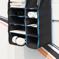 Hangende Tentorganizer 10 Vakken Zwart 40,5 x 25 x 80 cm 5