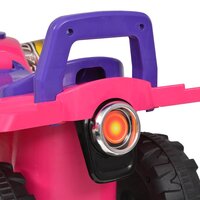 Loopquad met licht en geluid roze en paars 6