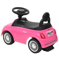 Loopauto Fiat 500 roze 3