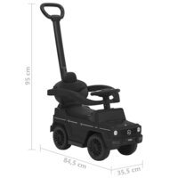Duw-loopauto G63 zwart 9
