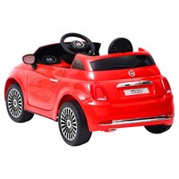 Kinderauto Fiat 500 elektrisch rood 4