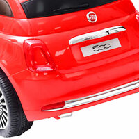 Kinderauto Fiat 500 elektrisch rood 7