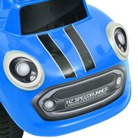 Loopauto blauw 6