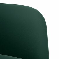 Loveseat bank 109 cm fluweel donkergroen 6