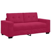 Loveseat Sofa Wijnrood 180x77x82 cm Fluweel 2