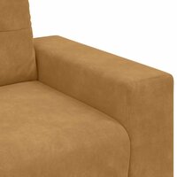 Loveseat Sofa Bruin 180x77x82 cm Fluweel 7