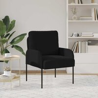 Banken met kussen 55cm Zwart Multiplex 3