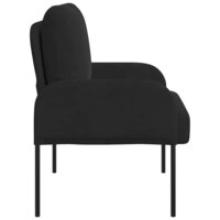 Banken met kussen 55cm Zwart Multiplex 5