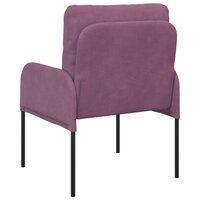 Banken met kussen 55cm Paars Multiplex 6