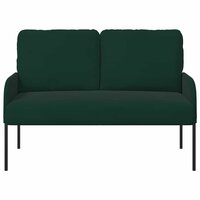 Banken met kussen 110cm Donkergroen Multiplex 4