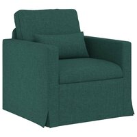 Bank Donkergroen 78 x 78 x 80 cm Stof 2