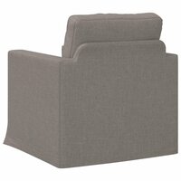 Bank Taupe 78 x 78 x 80 cm Stof 6