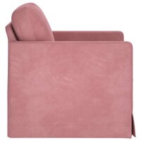 Bank Roze 78 x 78 x 80 cm Fluweel 5