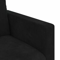 Bank Zwart 78 x 78 x 80 cm Fluweel 7