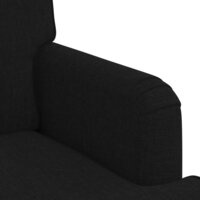 Bank Zwart 84 x 80 x 85 cm Stof 7