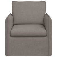 Bank Taupe 195 x 82 x 85 cm Stof 4