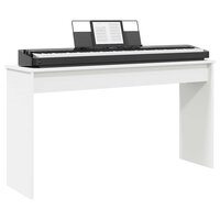 Keyboardstand Wit 120 x 32 x 64 cm Bewerkt hout 3