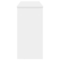 Keyboardstand Wit 120 x 32 x 64 cm Bewerkt hout 6