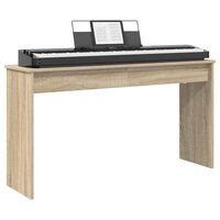 Keyboardstand Sonoma Eiken 120 x 32 x 64 cm Bewerkt hout 3