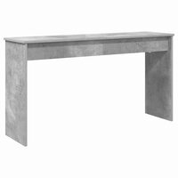 Keyboardstand Beton Grijs 120 x 32 x 64 cm Bewerkt hout 2