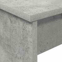 Keyboardstand Beton Grijs 120 x 32 x 64 cm Bewerkt hout 8