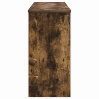 Keyboardstand Gerookt eiken 120 x 32 x 64 cm Bewerkt hout 6