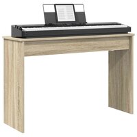 Keyboardstand Sonoma Eiken 100 x 32 x 64 cm Bewerkt hout 3