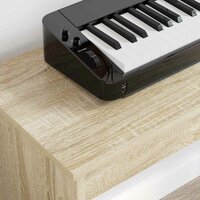 Keyboardstand Sonoma Eiken 100 x 32 x 64 cm Bewerkt hout 4
