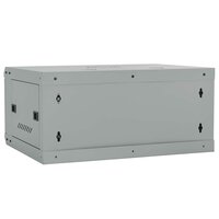 Netwerkkast met opslag Grijs 60 x 35 x 28 cm Staal 5