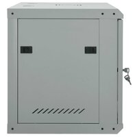 Netwerkkast met opslag Grijs 60 x 45 x 50 cm Staal 4