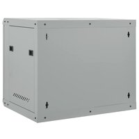 Netwerkkast met opslag Grijs 60 x 45 x 50 cm Staal 5