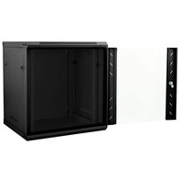Netwerkkast met opslag Zwart 60 x 45 x 65 cm Staal 2