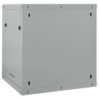 Netwerkkast met opslag Grijs 60 x 45 x 65 cm Staal 5