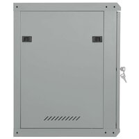 Netwerkkast met opslag Grijs 53 x 60 x 60 cm Staal 4
