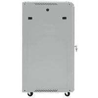Netwerkkast met opslag Grijs 60 x 60 x 80 cm Staal 4