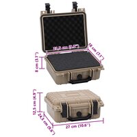 Hardcase koffer Zand 27 x 24,5 x 12,5 cm Polypropyleen en ABS 8